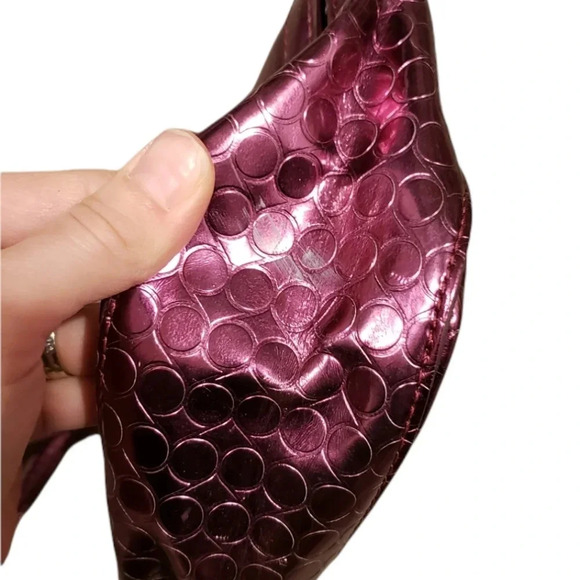 Nine West Metallic Pink Crossbody Bag - Picture 4 of 5